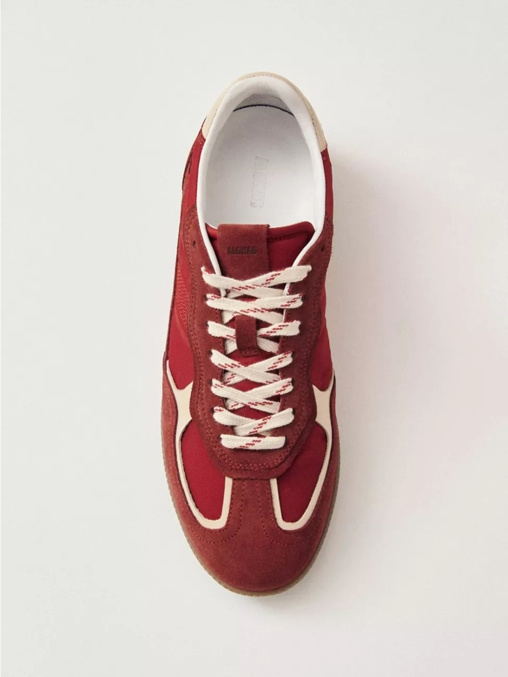 ALOHAS Rife Sheen Red Leather Sneakers - Picture 2 of 12